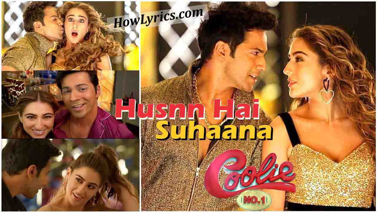Husnn Hai Suhaana New Lyrics - Coolie No 1 | हुस्न है सुहाना