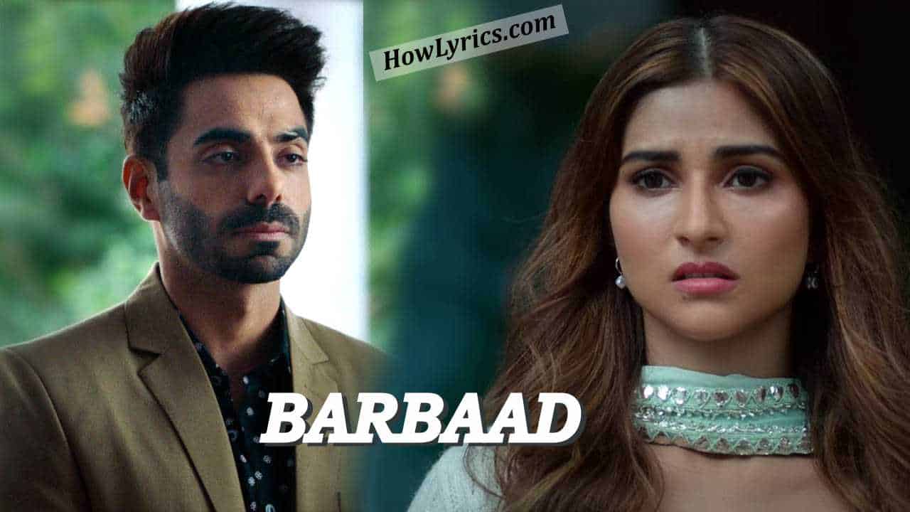 बर्बाद प्यार विच Barbaad Lyrics in Hindi by Goldboy – Helmet