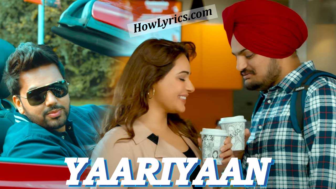 यारियाँ Yaariyaan Lyrics in Hindi – Sidhu Moose Wala