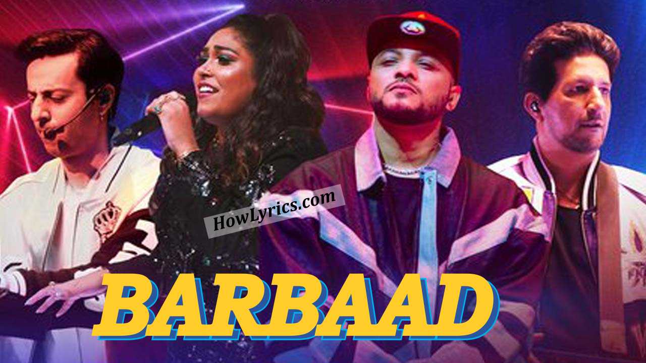 बर्बाद हुई Barbaad Lyrics in Hindi - Afsana Khan & Raftaar